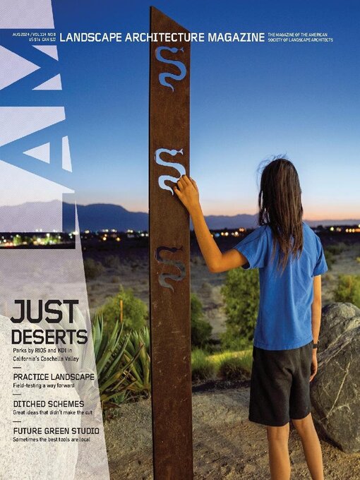 Title details for Landscape Architecture Magazine by American Society of Landscape Architects - Available